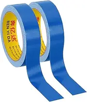 uxcell 1"x0.01" Bookbinding Tape, 22 Yard Total 2 Roll Cloth Bookbinding Repair Tape Book Binding Tape Self Adhesive for Repairing Old Books, Blue