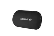 Sports Inflatable Gymnastics Air Barrel Exercise Roller - 120 x 75cm, Black by Powertrain
