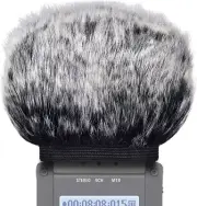 Microphone Windscreen Muff for Zoom H4N Pro Portable Digital Recorders - Outdoor