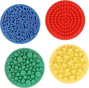 Tofficu 4pcs Rubber Stamps for Painting and Drawing Early Education Tools for Creative Craft Projects and Imagination Development