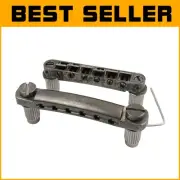 Professional 6-String Tune-O-Matic Tailpiece with Anchors - Fits LP & SG Guitars