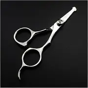Hair Cutting Shears Professional Steel 4 Inch Safe Small Nose Make Up Haircut Eyebrow Barber Babay Cutting Shears Hairdresser for Men Women/Salon/Home/Stylist