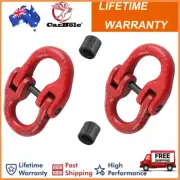2 x 8mm Grade 80 HammerLock Chain Connector Connecting Link 4X4 joiner 4WD Lift