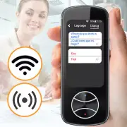 3'' Instant Language Translator Device 138 Languages Accurate Offline&Recording