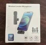 Lavalier Microphone Wireless Audio Video Recording Mini Mic For iPhone