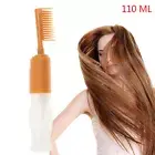 110ML Hair Dye Refillable Bottle Applicator Comb Dispensing Salon Styling T>h;