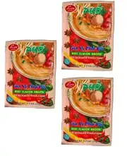Pack of 3 - Gia Vi Pho Bo Beef Flavor Broth For Vietnamese Noodle Soup Pho