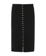 Blumarine Hook Detailed Skirt IT38 Black