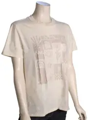 Volcom Lock It Up T-Shirt - Bone - New