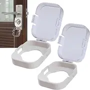 Child Proof Door Knob Covers,Door Knob Safety Cover for Kids - Reusable Locks Handle Guards for Cabinet Safety Keyhole Toilet Apartment Kids Drawers Refrigerator Cupboard
