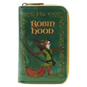 Robin Hood 1973 Classic Book Cover Zip Around Purse