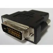 [GC-HDMIDVI] HDMI to DVI-D Female to Male Adapter Converter, Plug and Play - Black