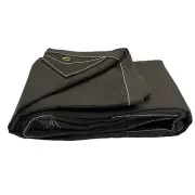 Heavy Duty Canvas Tarp 6 x 8 Foot 100% Cotton Canvas Waterproof