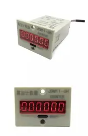 1PCS JDM11-6H AC110V-220V Electronic Counter with Voltage Display