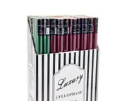 bulk 50 Cellophane Red & Green 70cmx3m On 38mm Core 40Red 10 Green
