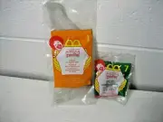 Mc Donalds peter pan #1, #7 happy meal toys brand new sealed