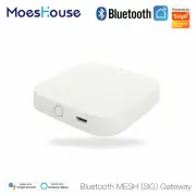 MOES Tuya Wireless Gateway Hub Wired Multi-mode Bridge Bluetooth Remote Controller Mesh Gateway Smart Life APP Alexa Goo