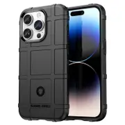 For iPhone 15 Pro Max Case, TPU Shielding Cover, Black