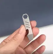 Hot Mini EDC Titanium Alloy Keychain Multi Tools Pry Bar Crowbar Bottle Opener