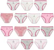 [SOCKSVILLE] Girls Knickers 7 Pack Cotton | Animal, Unicorn, Fairy, Ballerina, Multi Colours | Soft Mix | Comfortable, Breathable, Toddlers Girls Pants, Knickers, School, Everyday | 2-3, 3-4, 5-6, 7-8 Year Olds