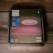 Philips HUE 578419 LED White and Color Ambiance Smart High Lumen 4 in. Downlight