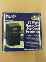 Travel Smart Conair 85 Watt Heavy Duty Step Down Transformer Input-220V - 110V