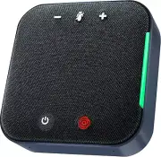 Conference Speaker and Microphone Bluetooth Speakerphone with 4 Mics,Usb C,360°V