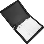 HOODANCOS Coin Collection Book Page Coin Storage Album with Zipper for Collectors Elegant Cover Includes Slots for Displaying