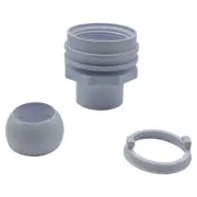 Jandy White Flush Mount Replacement Return Fitting || 25555-000-000-04