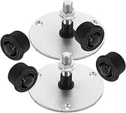 2 Sets Rotating Cabinet Accessories Shoes Turning Rack Replacement Fittings Rotate Stylish Component Drawer Rotating Hinges Part Spare Shoes Shelf Cabinet Hinge Plastic Silver