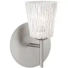 Besa Lighting 1SW-5125GL-SN Nico 4 Wall Sconce Satin Nickel