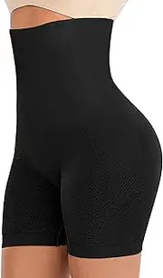[Lelinta] Shapewear Shorts For Women Tummy Control High Waist Body Shaper Compression Thigh Slimmer Butt Lifter Panties