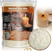 Sukh 432g Soy Wax for Candle Making - Natural Soy Wax Flakes Pure Soy Wax Candle Making Soy Wax Chips Candle Making Wax Supplies for Candle Making Container Candles, Cup Wax, Scented Candles, DIY Wax