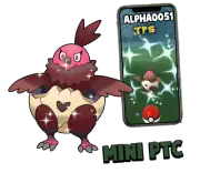 Pokemon Shiny Vullaby Mini P T C 60k