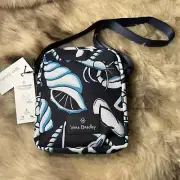 NWT Vera Bradley Lighten Up RFID Mini Hipster Crossbody - Shore Enough Print