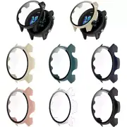 Integrated Case Shell Tempered Glass Screen Protector for Garmin Forerunner 955