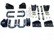 U Shackle Complete Suspension Kit Fit For Willys Jeep MB GPW CJ 2A 3B M38A Truck (for: Jeep)