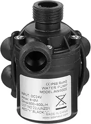 HOMSFOU Submersible Pump with Suction Cup Silent Circulating Booster Pump for Aquariums and Hydroponic Systems Durable Material Easy Installation Reliable Water