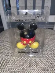 Disney Parks Mickey Mouse Pants Ears Salt or Pepper Shakers New !!!