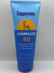 Coppertone Complete SPF 50 Water Resistant Sunscreen Lotion 7oz