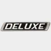 Chaparral Boat Raised Emblem Decal 14.01168 | Deluxe Silver Black Sticker