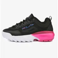 在飛比找蝦皮商城優惠-FILA Disruptor 2A 女款黑粉白三色休閒老爹鞋