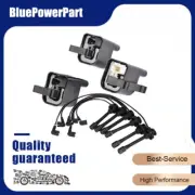 For Mitsubishi Pajero Challenger PA Triton MK ML Ignition Coil Pack Set&Lead Kit