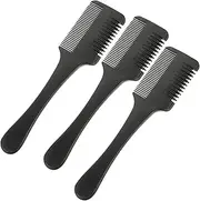 Healeved Hair Cutting Comb Set Pcs Razor Combs for Haircutting Long Handle Barber Tool for Home