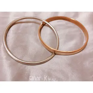 CK 玫瑰金雙色 手環