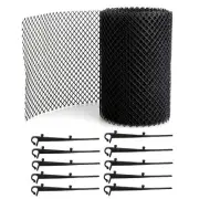 Gutter Guard Cleaning Tool Plastic Anti-Clog Mesh Rain Protection Cover Filter
