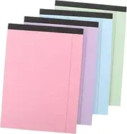DINHEAROM 4pcs Note Legal Pads: A4 Writing Pads - College Ruled Lined Noting Paper for Office Home School - Work Study Supplies 11.7 X 8.5 Inch
