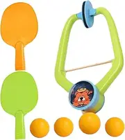 mivceklw Pingpong for Kids, Kids Door Game, Toddler Door Pong, Pingpong Racket Set, Door Pong Game, Kids Training Game, Door-Mounted Pingpong Game for Kids Boys and Girls