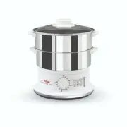 Tefal VC1451 Convenient Series Stainless Steel Steamer 29.5X29.5X25.8cm White