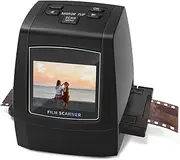 Super 8 Film Scanner, Converts to Digital Video (3, 5, 7 and 9 Inch Super 8/8 mm Film Rolls) MovieMaker, Super 8 Digitizing, with 32 GB Memory Card and 2.4 Inch LCD